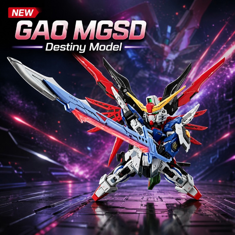 Model Kit Code Geass - Nuovo Modello GAO GAO MGSD ZGMF-X42S