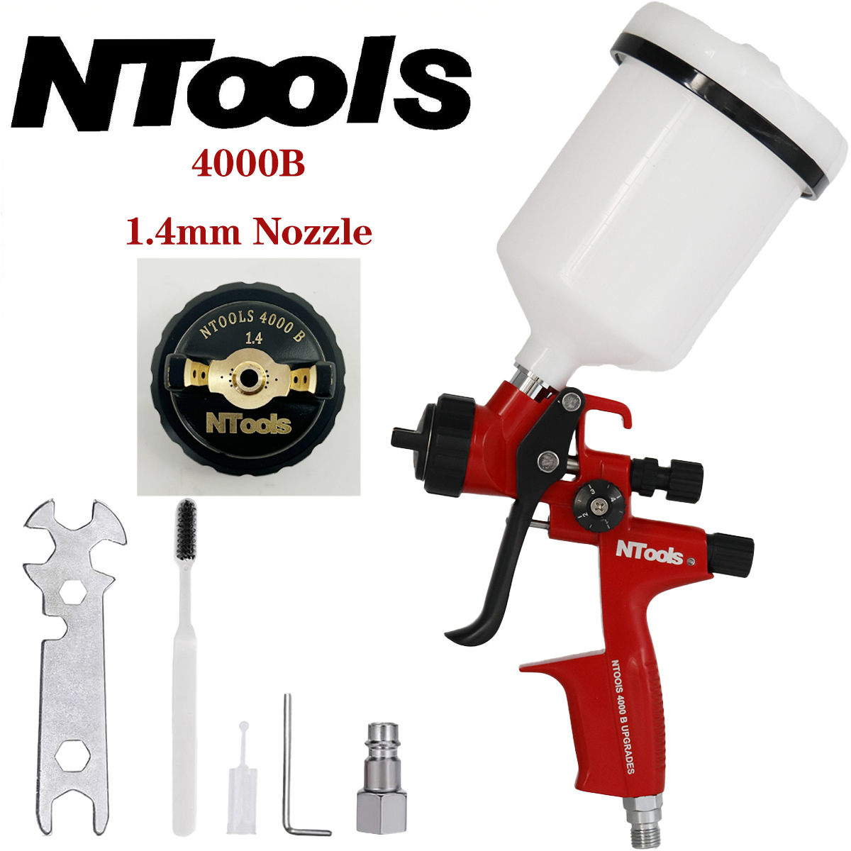 Pistola a Spruzzo NTOOLS 4000B - Spray Can Lacquer recensione e prezzo