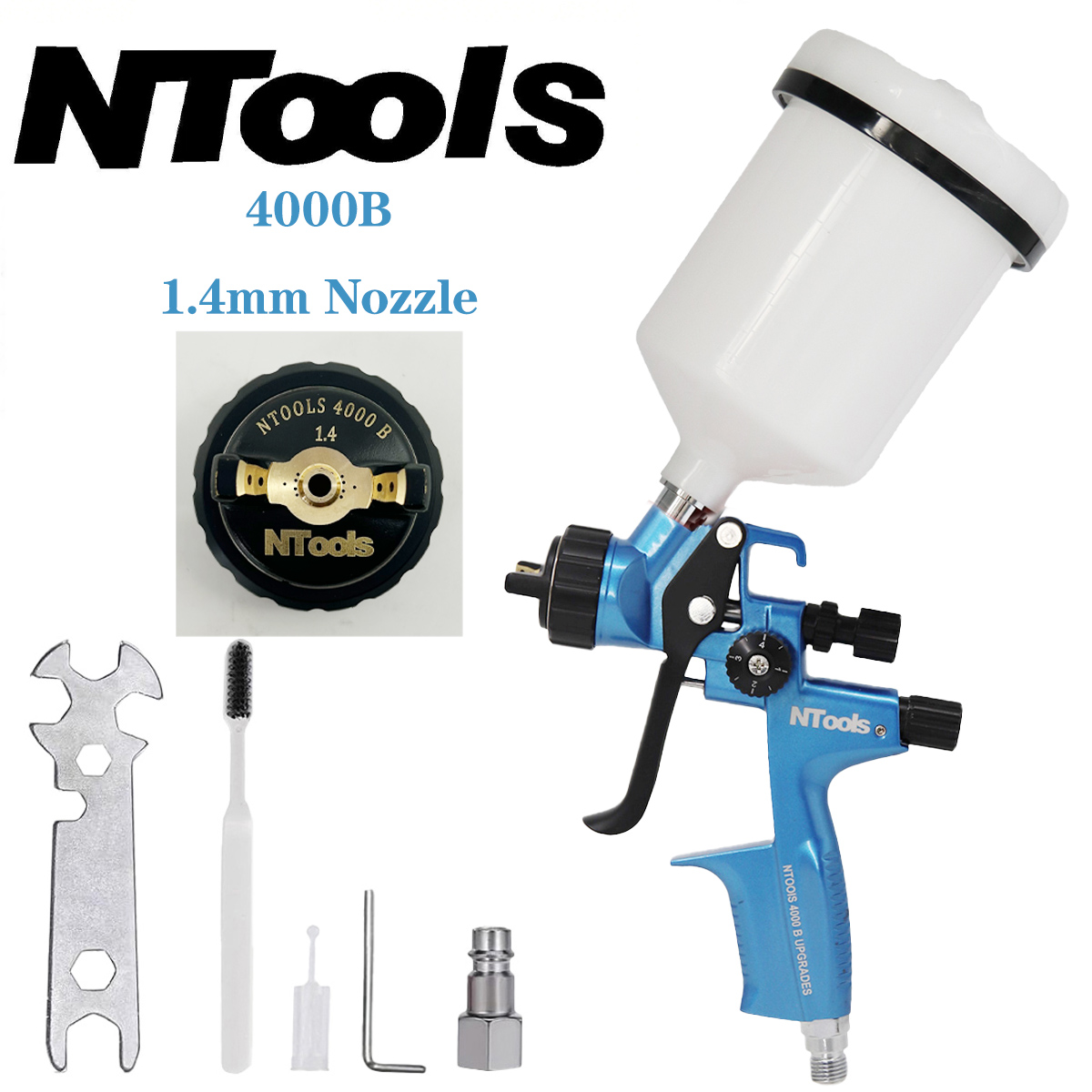 Pistola a Spruzzo NTOOLS 4000B - Spray Can Lacquer recensione e prezzo
