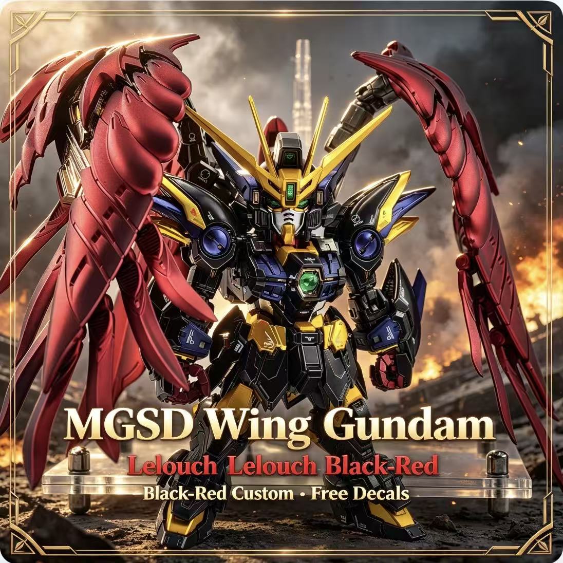 MGSD Wing Lelouch - Kit Modell - Model Kit Code Geass recensione e prezzo