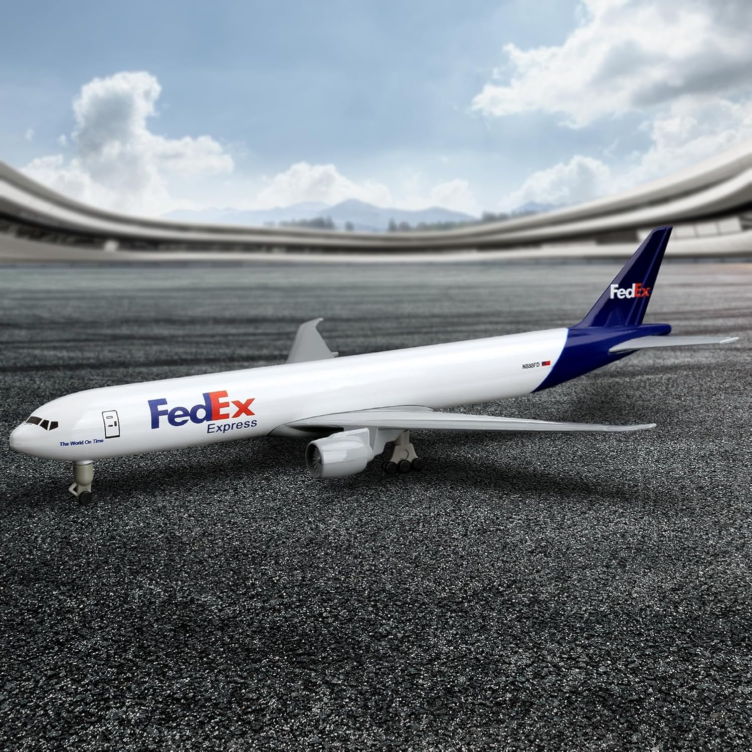 Modellino di aereo Fedex B777  - Model Kit Airplane recensione e prezzo