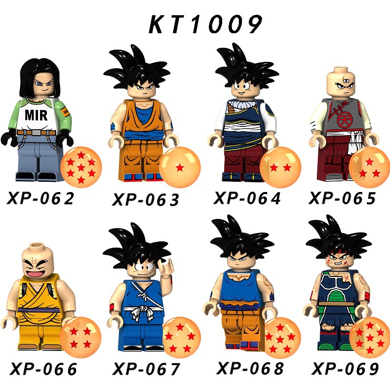 Set di 8 Miniature Dragon Ball - Model Kit Gundam Bandai recensione e prezzo