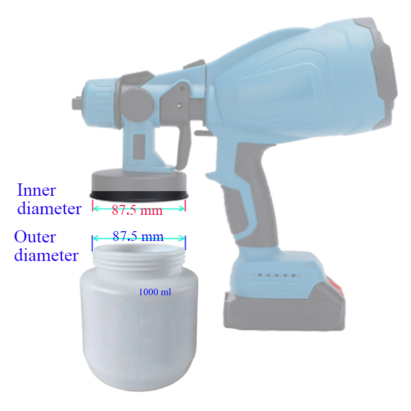1000ml Pistola a spruzzo elett - Spray Can Lacquer recensione e prezzo