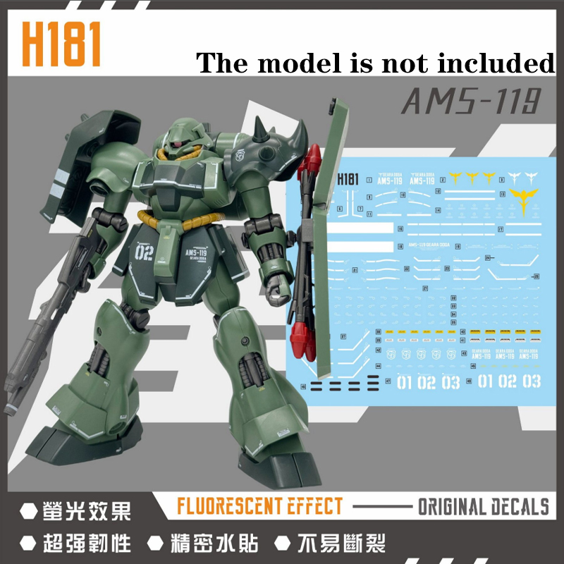 Master Waterslide Decal H181 F - Model Kit Jms recensione e prezzo