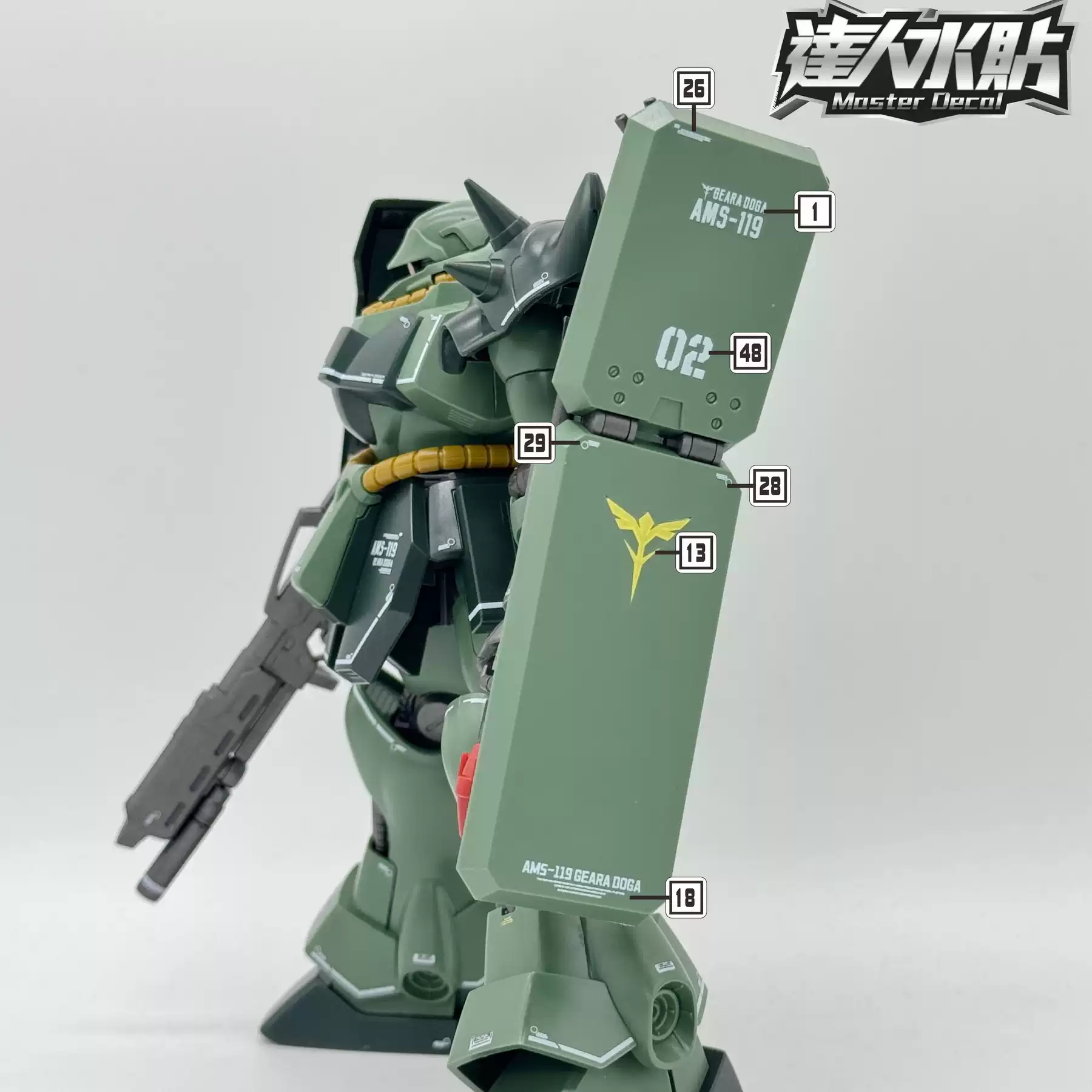 Master Waterslide Decal H181 F - Model Kit Jms recensione e prezzo