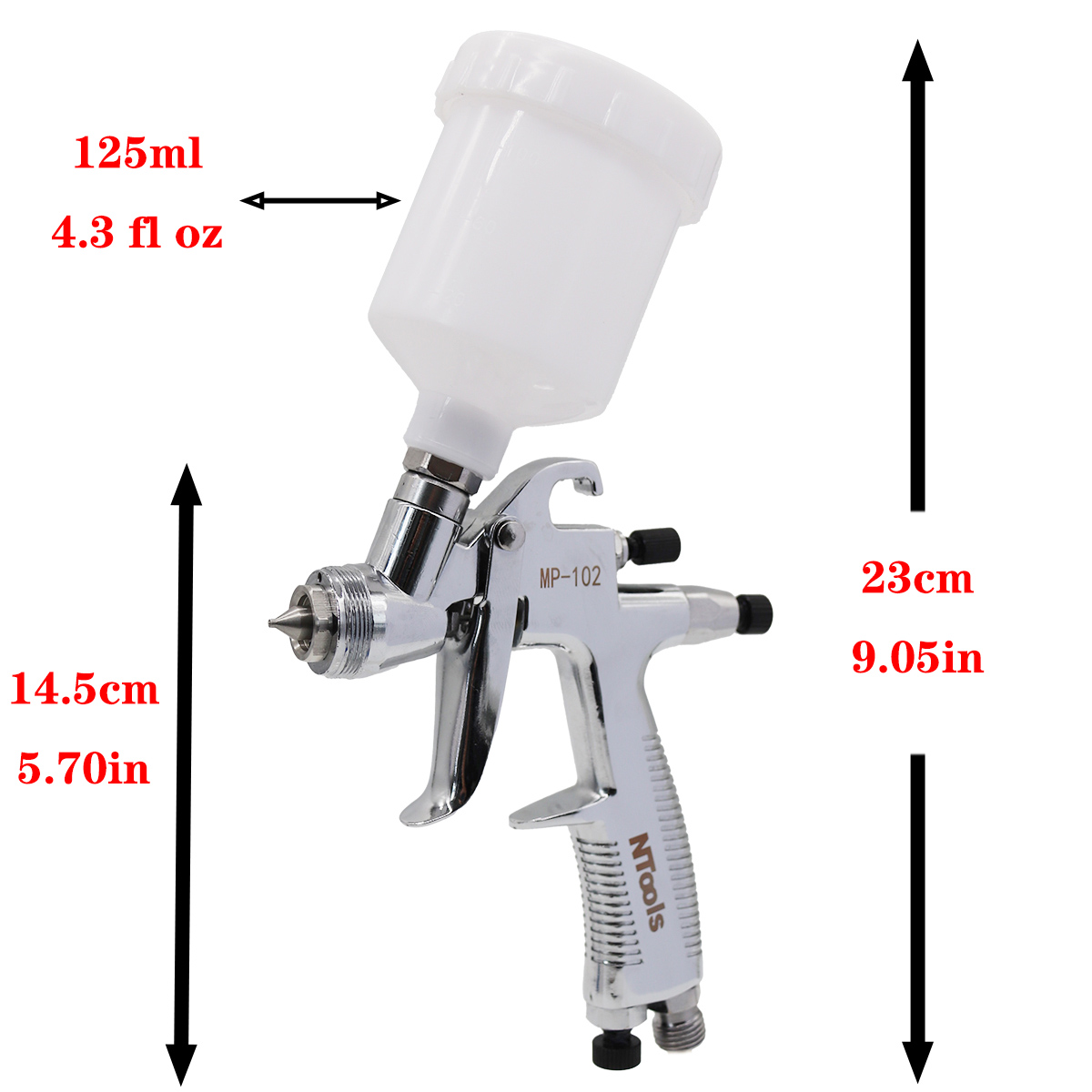 Mini pistola a spruzzo 0.5/0.8 - Spray Can Lacquer recensione e prezzo